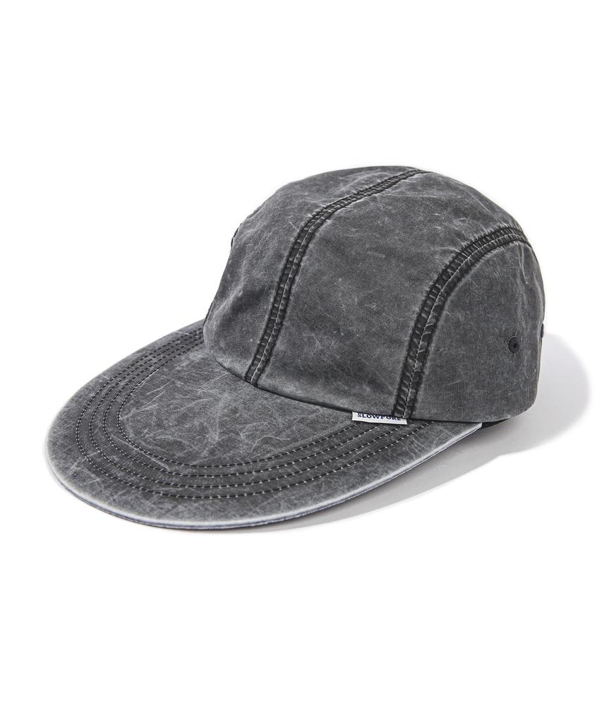 SLOWPOKE Pigment Longbill 4-Panel Cap Black