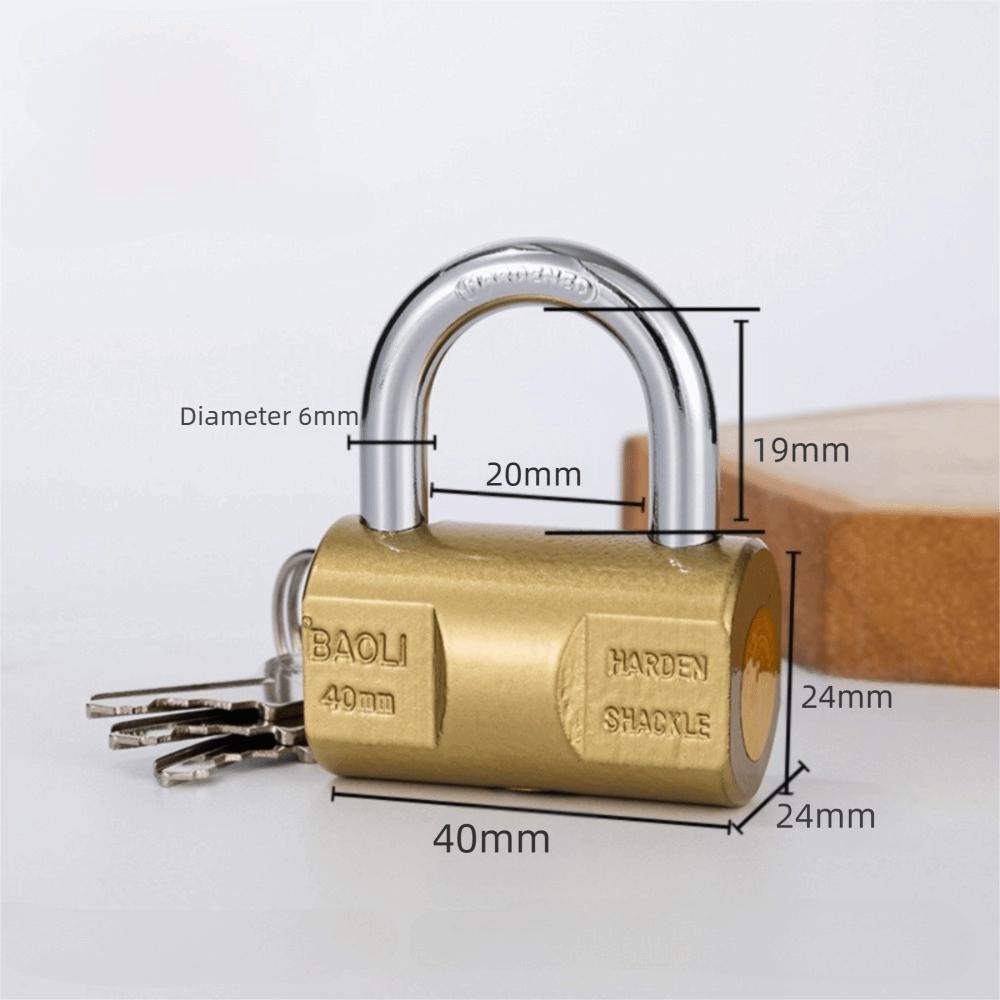 Waterproof Heavy Duty Padlock Rust Proof Anti-theft Padlock Outdoor Gym Dormitory Cabinet Door