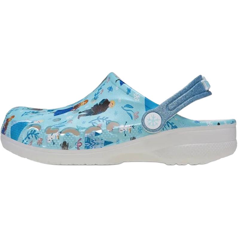 Crocs Frozen Baya Clog Comfortable Durable Low-Top Kids Sandals Kids sandals Blue 210352-90H
