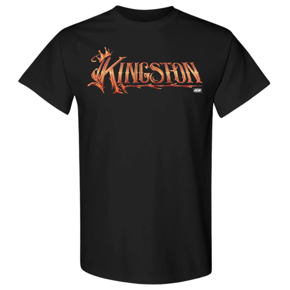 EDDIE KINGSTON  KING ME AEW Official TShirt Unisex T-Shirt M