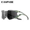Kapvoe Photochromic Sunglasses Fashion Cycling Glasses Outdoor Sports Glasses UV400 Eyewear MTB Road Men Goggles Bicycle Women