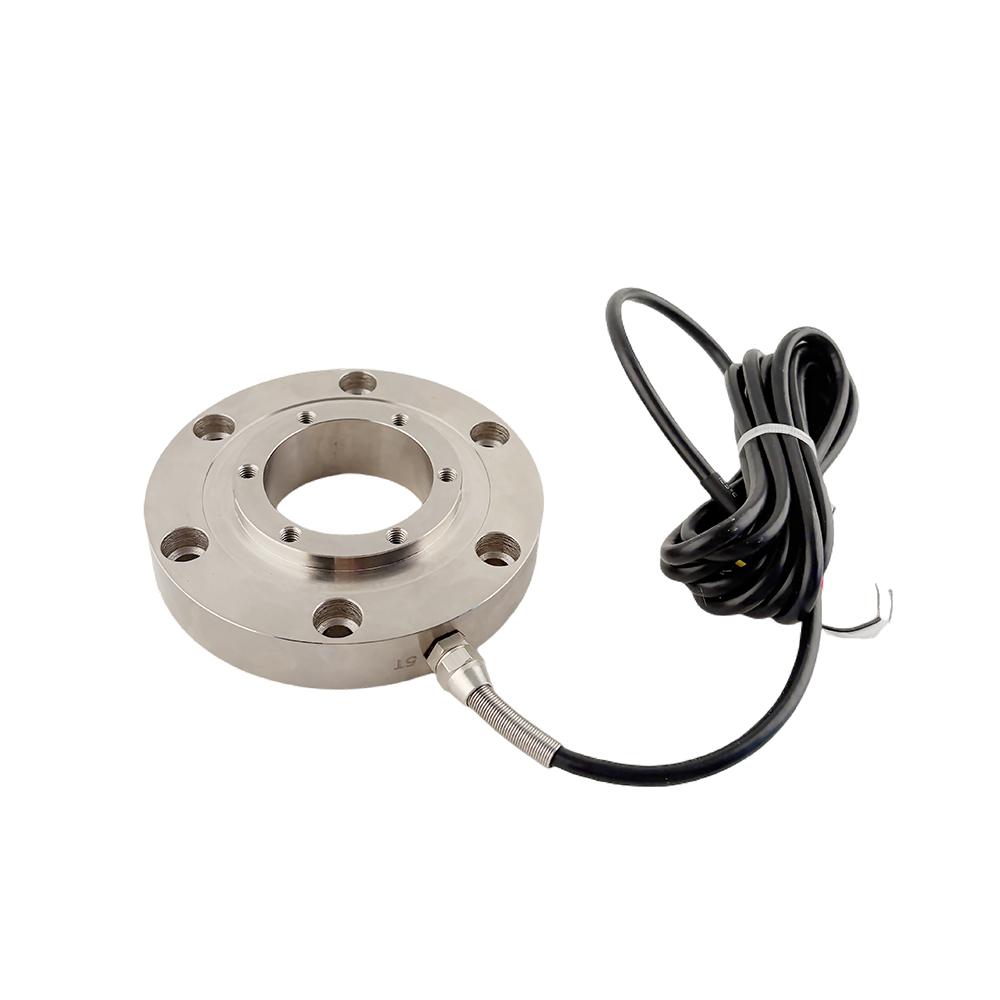 Annular Compression Load Cell Low Profile Pancake Sensor for Material Testing Machine Assembly Lines 4.Compatible with