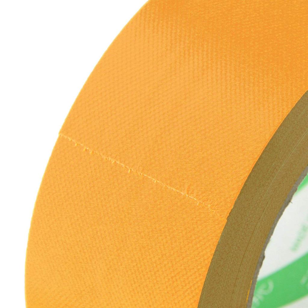 Nichiban Cloth 50mm X 25m Orange Tape, Roll, 102N13-50,