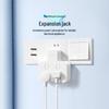 BULL GN-98023 2-Way Individually Controlled Socket Expander CN plug (adapter included)