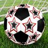 1pc Star Icon Soccer Ball Size 5 Football Machine Sewn Indoor/Outdoor Universal Football Q87