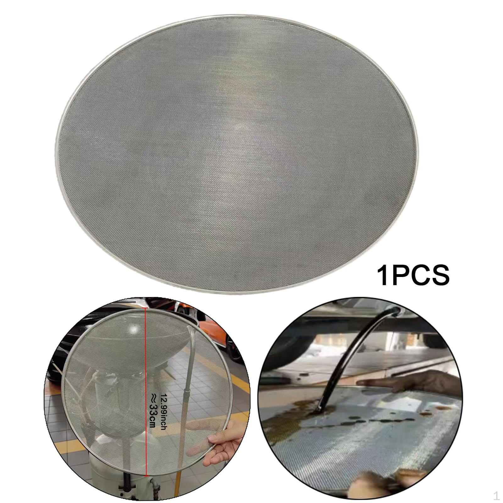 

Сетка для слива масла Защита от брызг Многоразовые автомобильные аксессуары Круглый Легкий в использовании 12,99-дюймовый экран для