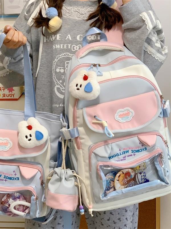 College Style Youth Backpack With Padded Laptop Sleeve And Water Resistant Material