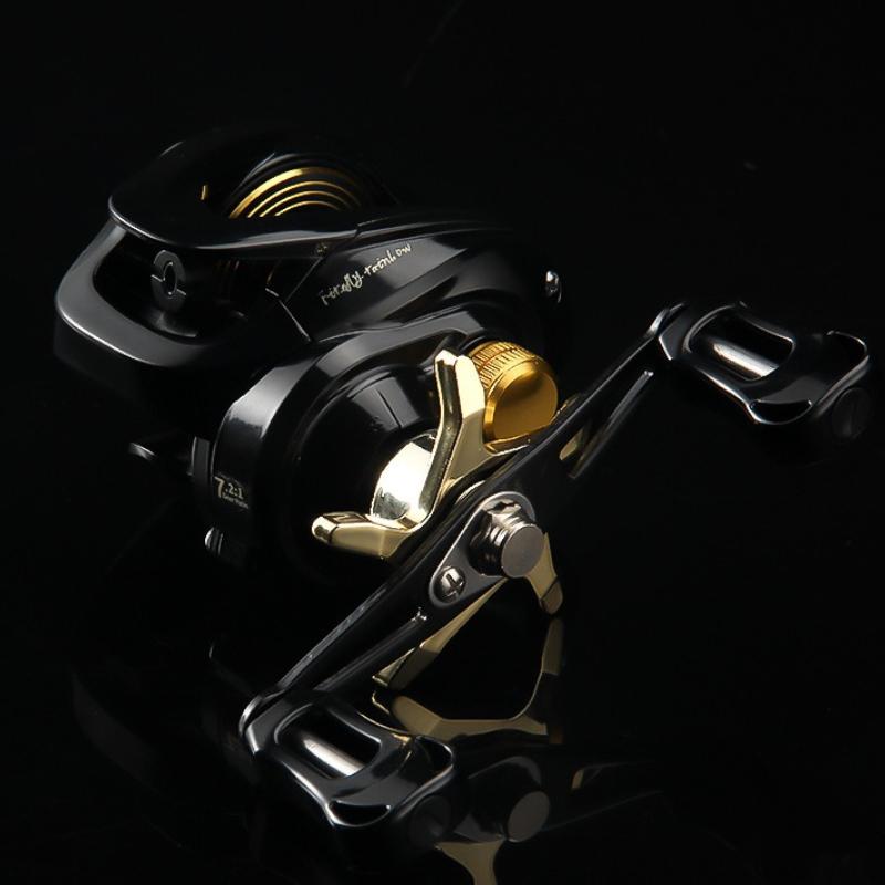 Mavllos 7.2 High Speed Ratio 8KG Strong Brake Anti-explosion Line Unloading Alarm Special Long-distance Casting Reel for Perch/horse Mouth/croaker