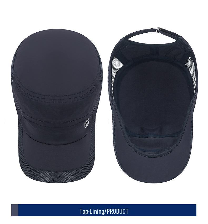 Unisex Quick-Dry Sunshade Mesh Baseball Cap for Spring and Summer