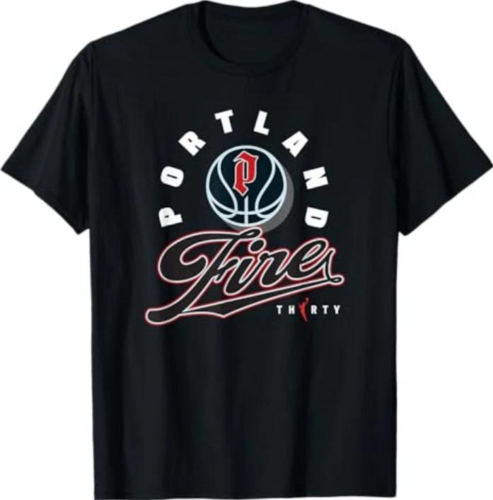Wnba 30th Anniversary Boardwalk Portland Fire TShirt S