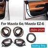 KodoLab For Mazda 6e For Mazda EZ-6 2024 2025 Modified Car Door Sealing Strip Waterproof B-pillar Sealing Strip Car Accessories
