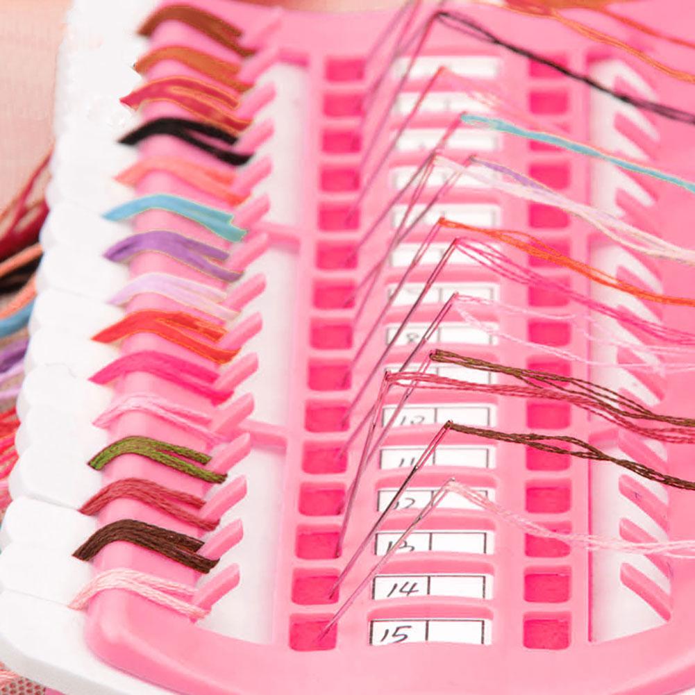 2pcs 30 Positions Floss Organizer Embroidery Thread Holder for Sewing and Cross Stitch Embroidery Thread