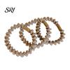 Soft Elastic Hair Rope 3Pcs Women Ties Thread Texture High Elasticity Bands No Scalp Irritation Ponytail Holder Versatile Accessories Band
