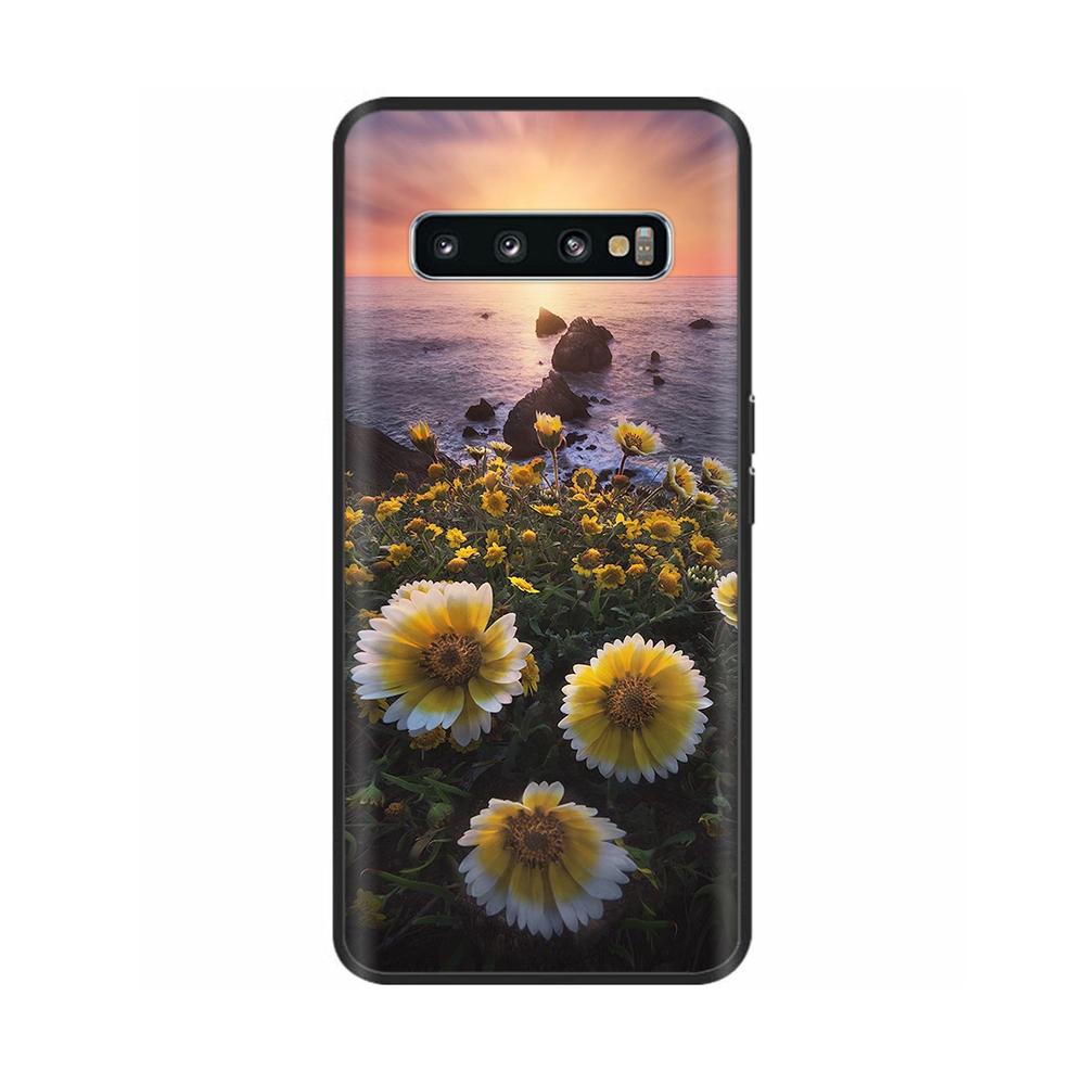 Shockproof Cover For Samsung Galaxy S10 Phone Case Animals Painted Shell For Samsung S10 Plus S10+ S 10 Soft Silicone Back Cover