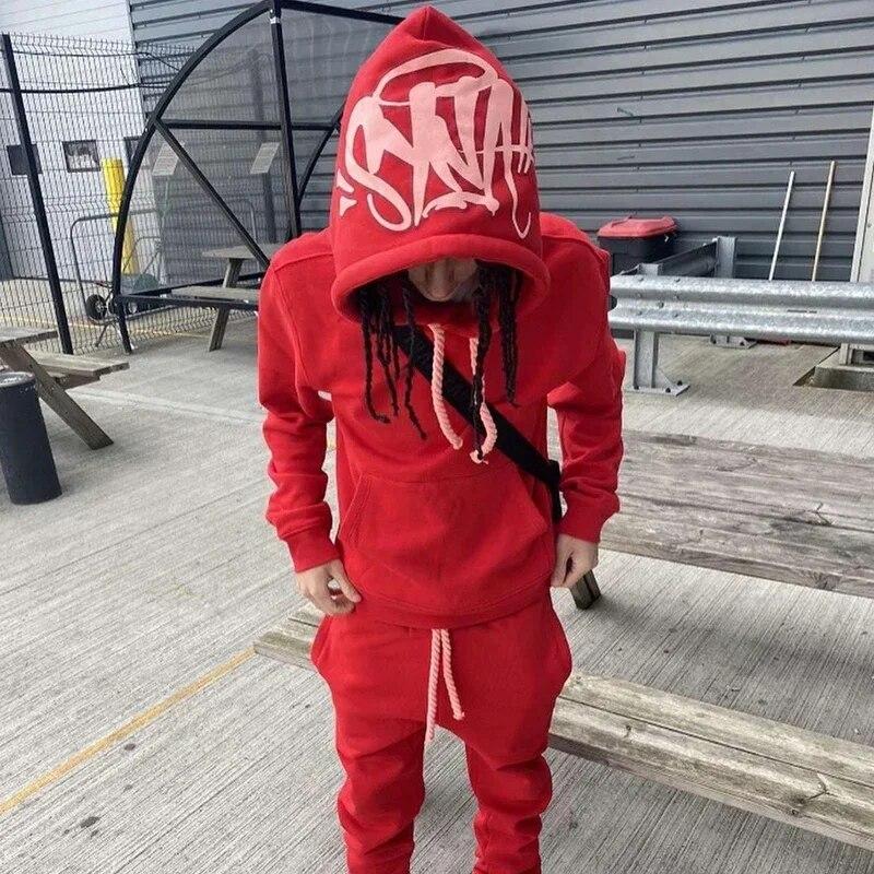 Buy Young Fashion Hooded Tops Pants Synaworld Jacket and Trousers 