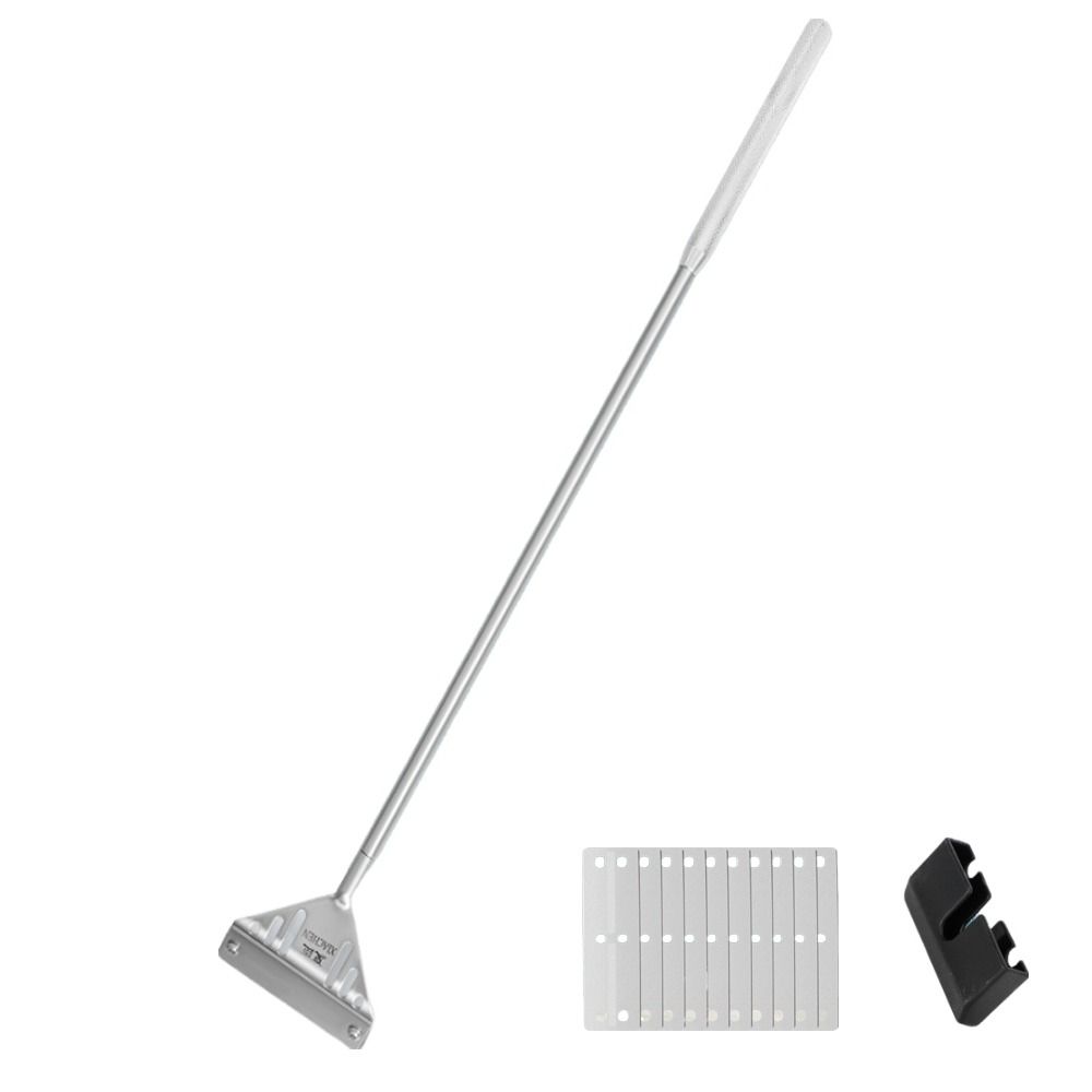 Stainless Steel Fish Tank Cleaner Set Dual-use Aquatic Plants Cleaning Tool Fish Tank Accessories