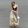 American High Street Trendy Cool Spicy Girl Loose Fit Casual Cargo Pants Women's Jazz Wide Leg Trousers