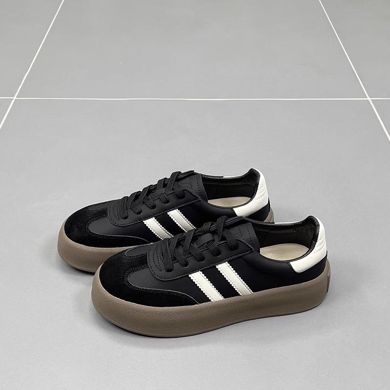 De Training Shoes Women's Shoes Spring Thick Bottom Small White Shoes Retro Gump Shoes Casual Sports