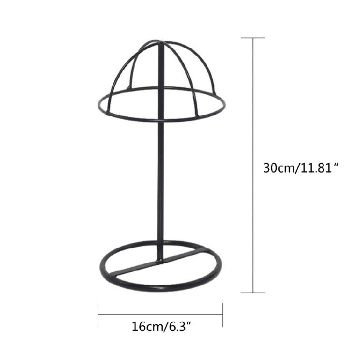 Stable Sturdy Wig Head Holder Wire Freestanding Wig Stand Hat Display Stand