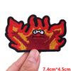 Cute Ghost/Cat Embroidered Patch Cartoon Animal Patch Iron On Patches For Clothing Thermoadhesive Patches For Clothes Jacket DIY