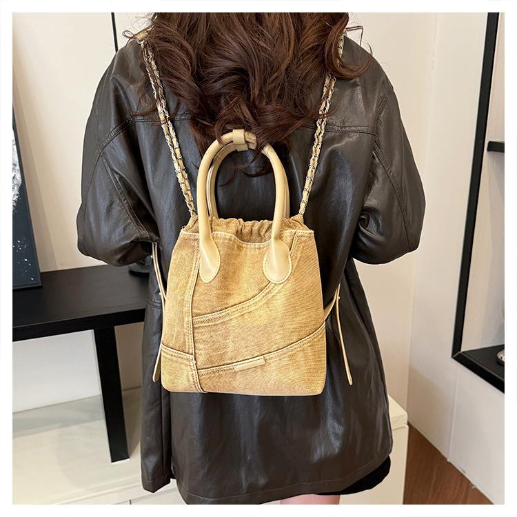 Women's Mini Stray Bag Backpack, New Versatile, Small and Fashionable