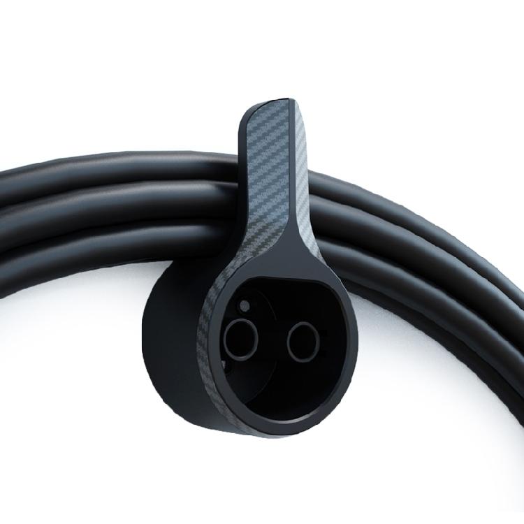 Neat Charging Area Space Saving Type 2 Electric Vehicle Charging Cable Organizers Bracket Socket with Easy Installation