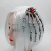 Skeleton Hand Bone Rose Hairpin Headwear Headband Accessory Props  Gift Girl Halloween Decoration