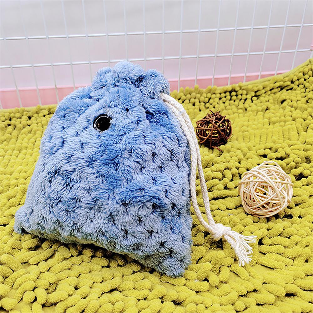 Mini Portable Carrier Bag Comfortable Breathable Drawstring Design Outing Bag For Hamster Chinchilla