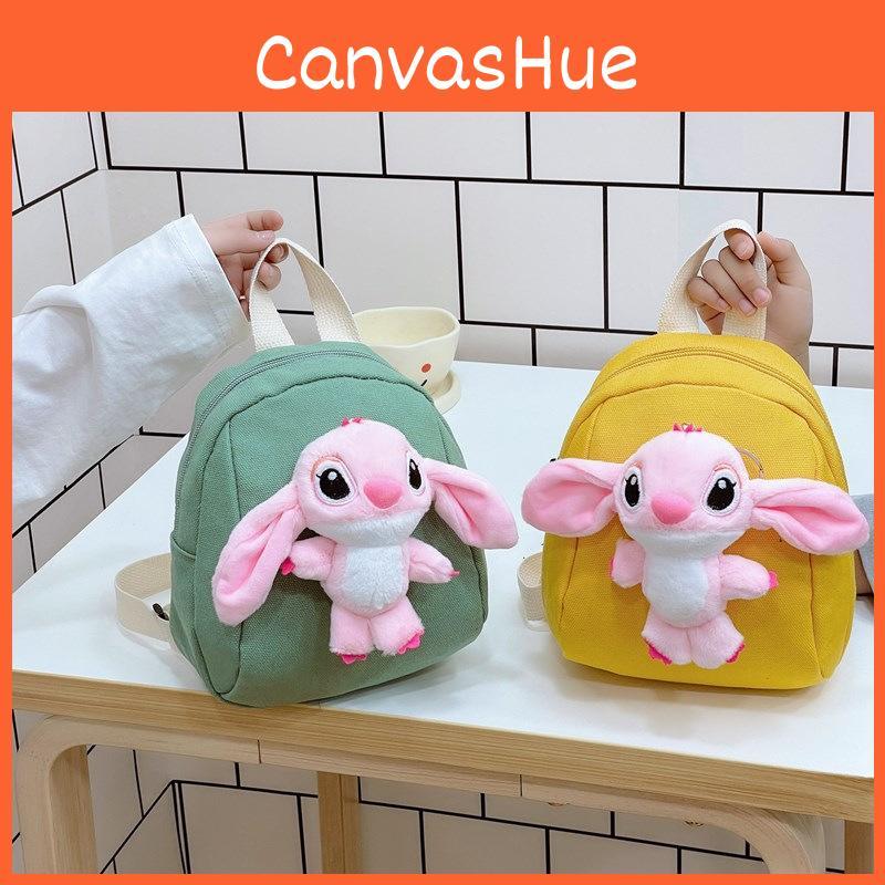 Doll Cartoon Backpack Schoolbag With Adjustable Shoulder Bags Straps