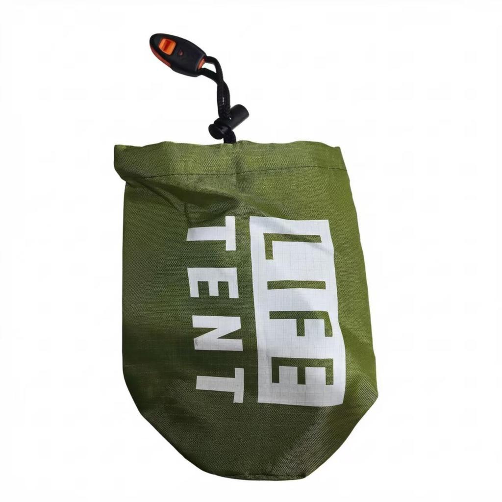 Tenda e Cobertor Térmico de Sobrevivência de Emergência