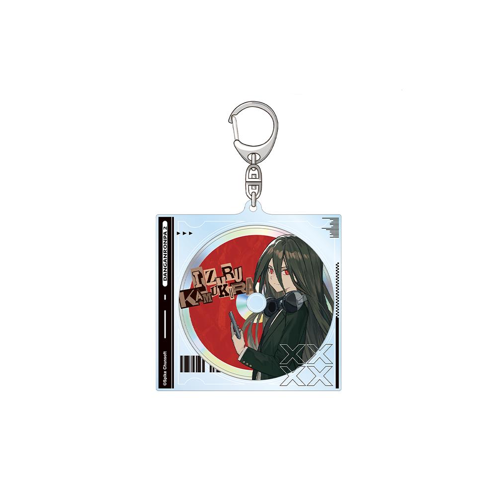 Danganronpa Makoto Naegi Sayaka Maizono Kyoko Kirigiri Junko Enoshima Nagito Komaeda HD Acrylic Keychain Bag Pendant Anime Goods