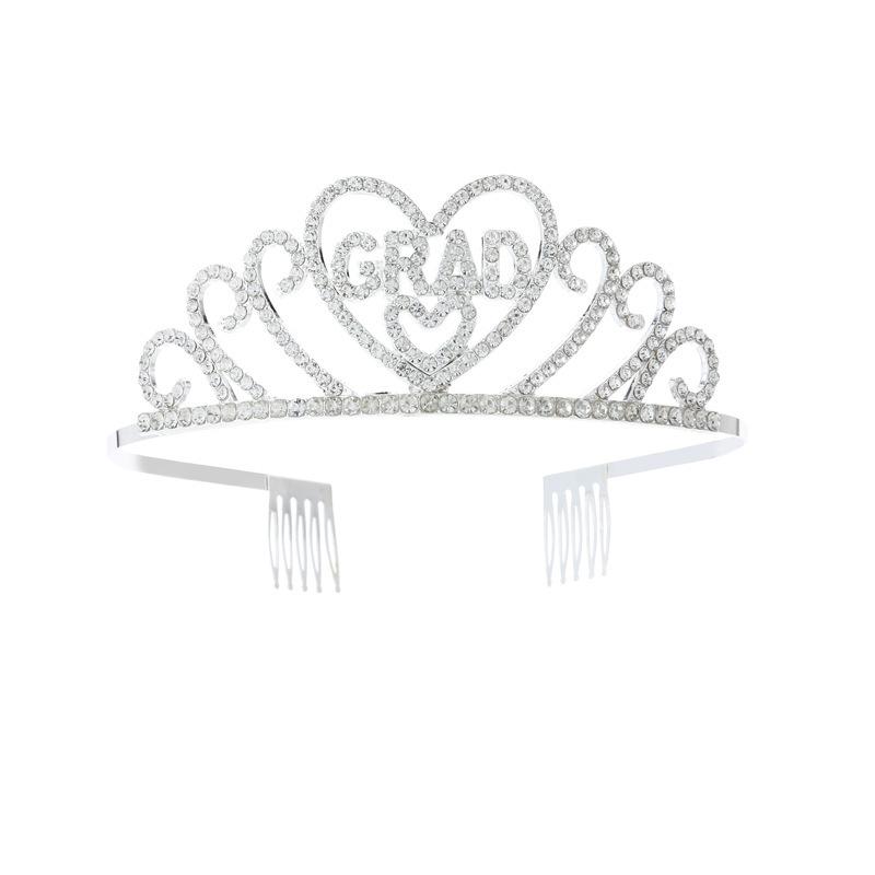 Shoulder Strap Crown Suit Graduation Prom Party Etiquette Belt Rhinestone Headband