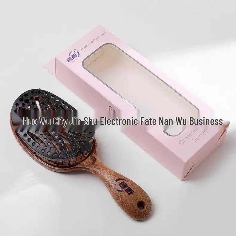 

Self-Cleaning Air Cushion & Massage Comb with Fluffy, Ribbed & Curling Features
