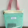 Handheld Mesh Toiletry Bag, Transparent Storage Bag, Portable Makeup Bag, Large Capacity Storage Bag, Underwear Organizing Bag