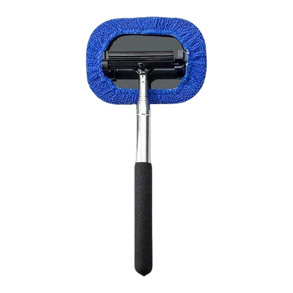 

Car Rearview Mirror Wiper Stainless Steel Telescopic Retractable Window Squeegee Window Wash Cleaning Brush Handheld Wiper червоний