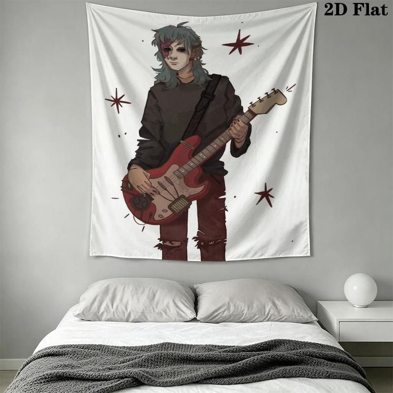Sally face Wandteppich Ästhetischer Wandbehang Bedruckter Stoffdecke Dekorative Wandteppiche für Schlafzimmer Wohnzimmer Heimdekoration