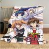 High School Dxd Plush Blanket Soft Comfortable All Seasons Blanket Sofa Office Naps Blanket Outdoor Travel Throw Perfect Gift