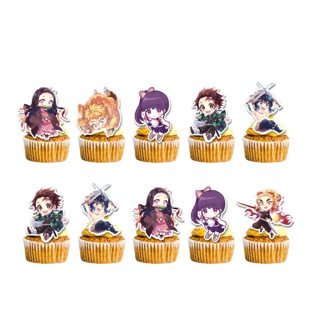 Geist Tötendes Schwert Geburtstagsparty Zubehör Einweggeschirr Pappteller Pappbecher Papierservietten Jungen Dekoration Umweltschutz