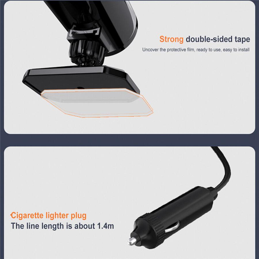 New 1 PCS 12V Car Air Heater Fan 360° Rotary Interior Windshield Defroster Defogger