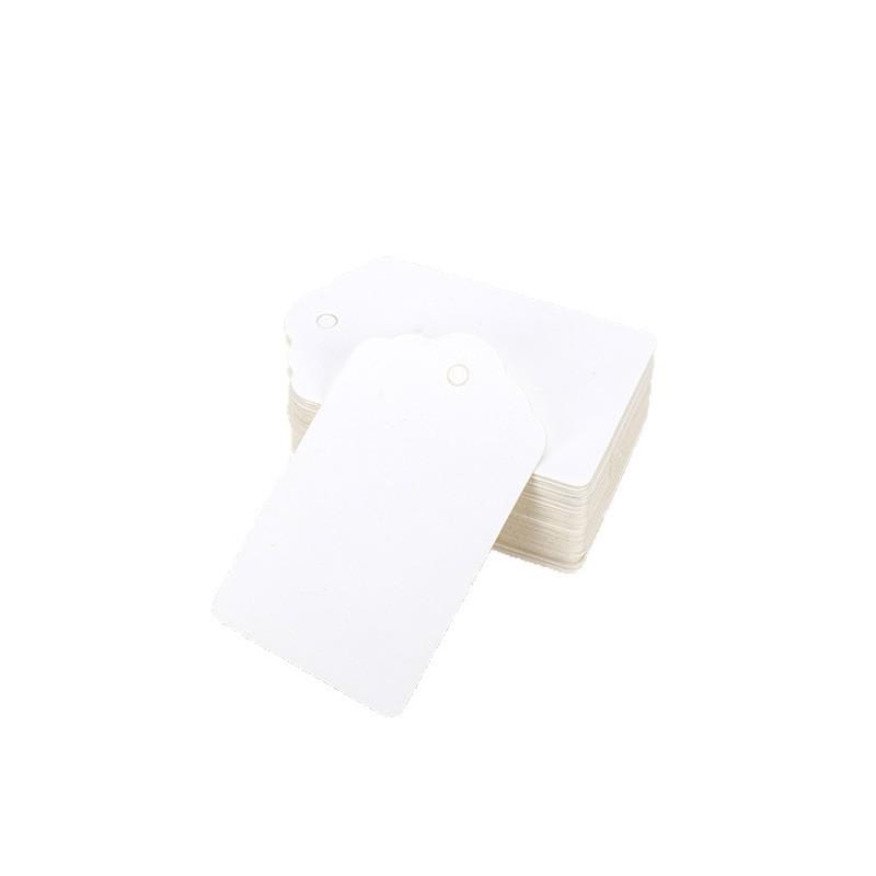 Prázdné cenovky z kraftového papíru pro DIY, pečení a dekoraci