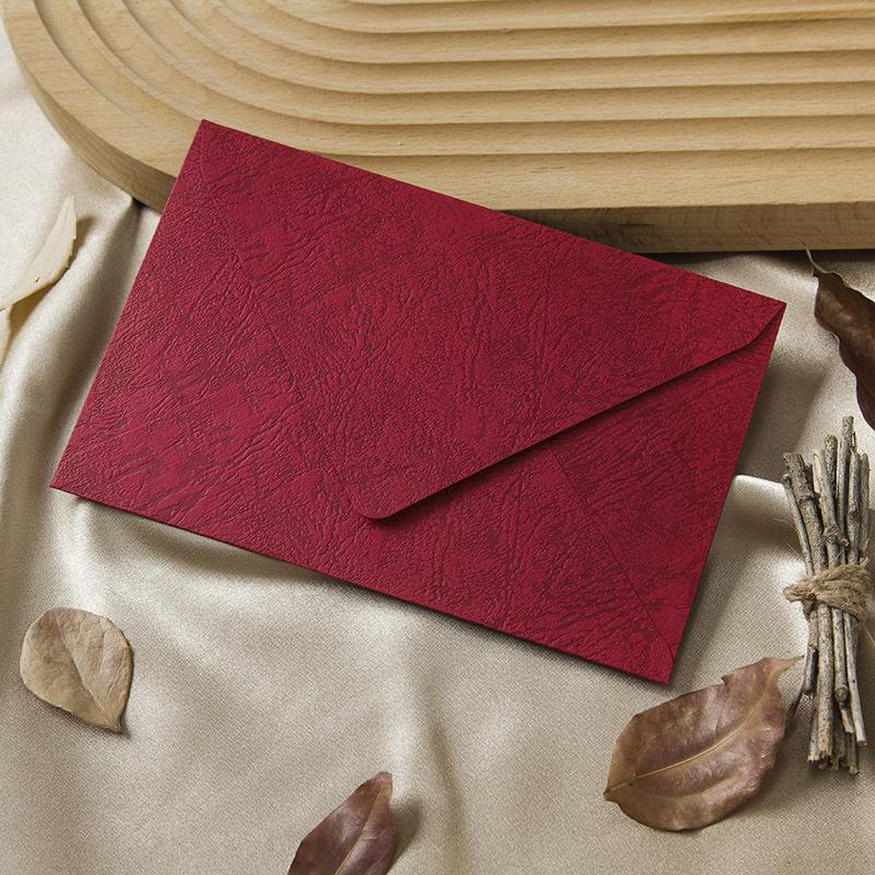 Retro Wood Grain Stationery Set: Love Letter, Postcard, Invitation, Greeting Card with Storage Bag & Sealing Wax