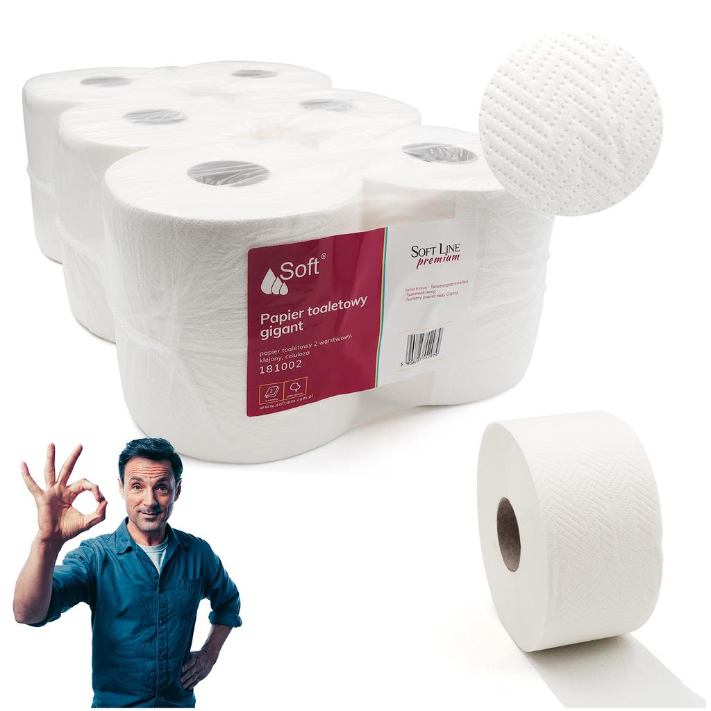 Papier Toaletowy Soft Premium Line 2W Biały A'12