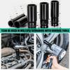 1/2" Drive  Impact Socket Set Extended Electric Wrench Socket Set Hexagonal Impact Sleeve 8-32mm with Storage Box Hand Tool