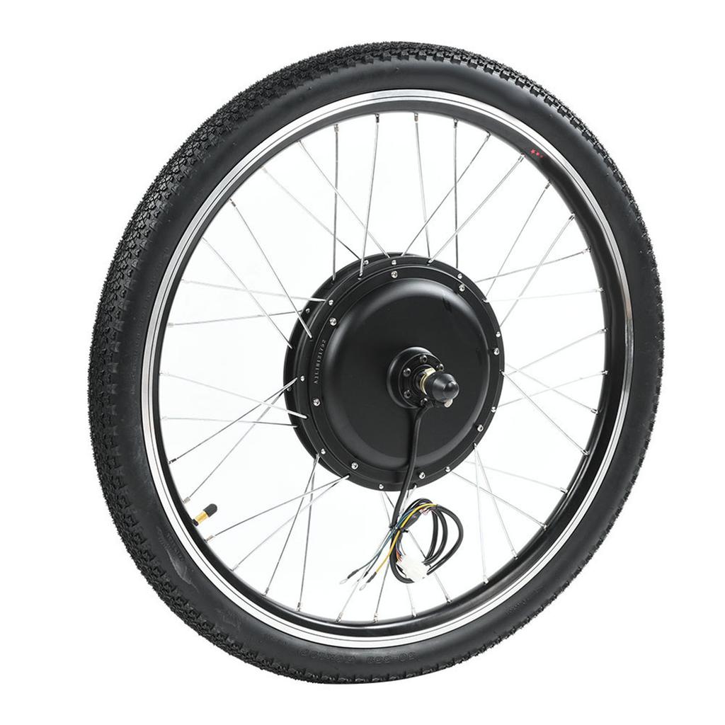 Electric Bike 36V 500W Hub Motor Conversion Kit Wheel 26in with Meter(rear Drive)