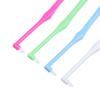 Lot de 4 brosses interdentaires orthodontiques à faisceau unique, souples, pour le nettoyage des dents, outil de soins bucco-dentaires, petite tête, implant capillaire souple pour adultes