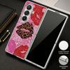 Bowknots Leopard Print Case For Samsung Galaxy Z Fold 8 Ultra 7 6 5 Z Fold8 Fold7 Fold6 Luxury Hybrid 3in1 Plating Leather Skin Phone Cover
