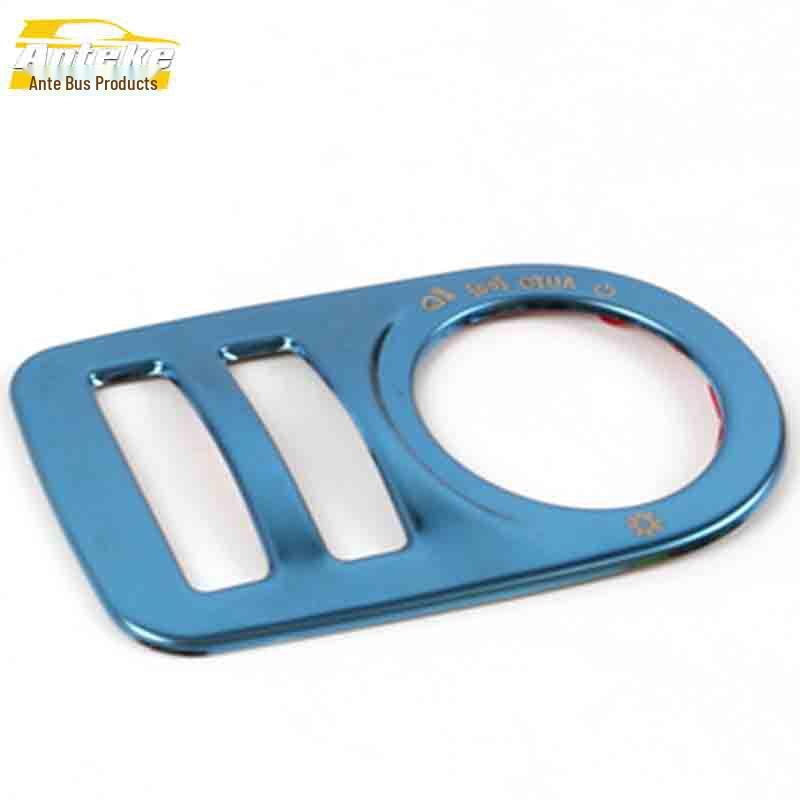 Verano Headlight Adjustment Control Decorative Stainless Steel Frame Sticker