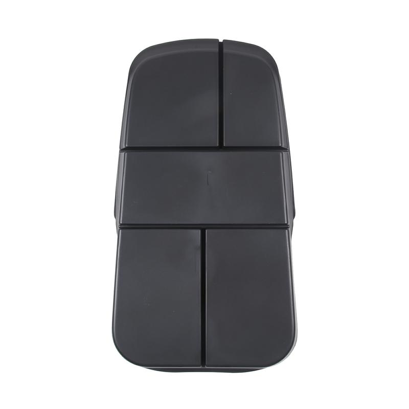 ABS Black For Mercedes Benz EQE EQS Car Center Console Storage Box Telephone Tray Organizer Organizes Car Interior Accessories