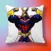 Pc Cartoon Character All Might  Pillow Cover Gift High Definition Digital printingSurprise Vivid Pattern Household