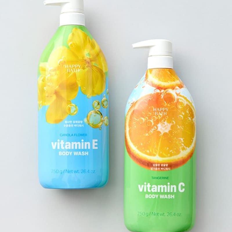 

[Happy Bath] Гель для душа Happy Bath 750 мл/ Очищающая пенка 200 г 4 вида (Выберите 1) Moist Hyaluronic Cleansing Foam 200g